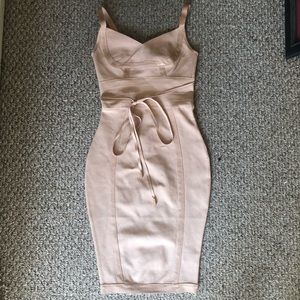Fashion Nova Bandage Midi Dress